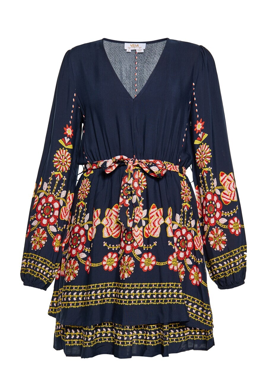

Мини платье usha FESTIVAL Dress, морской синий