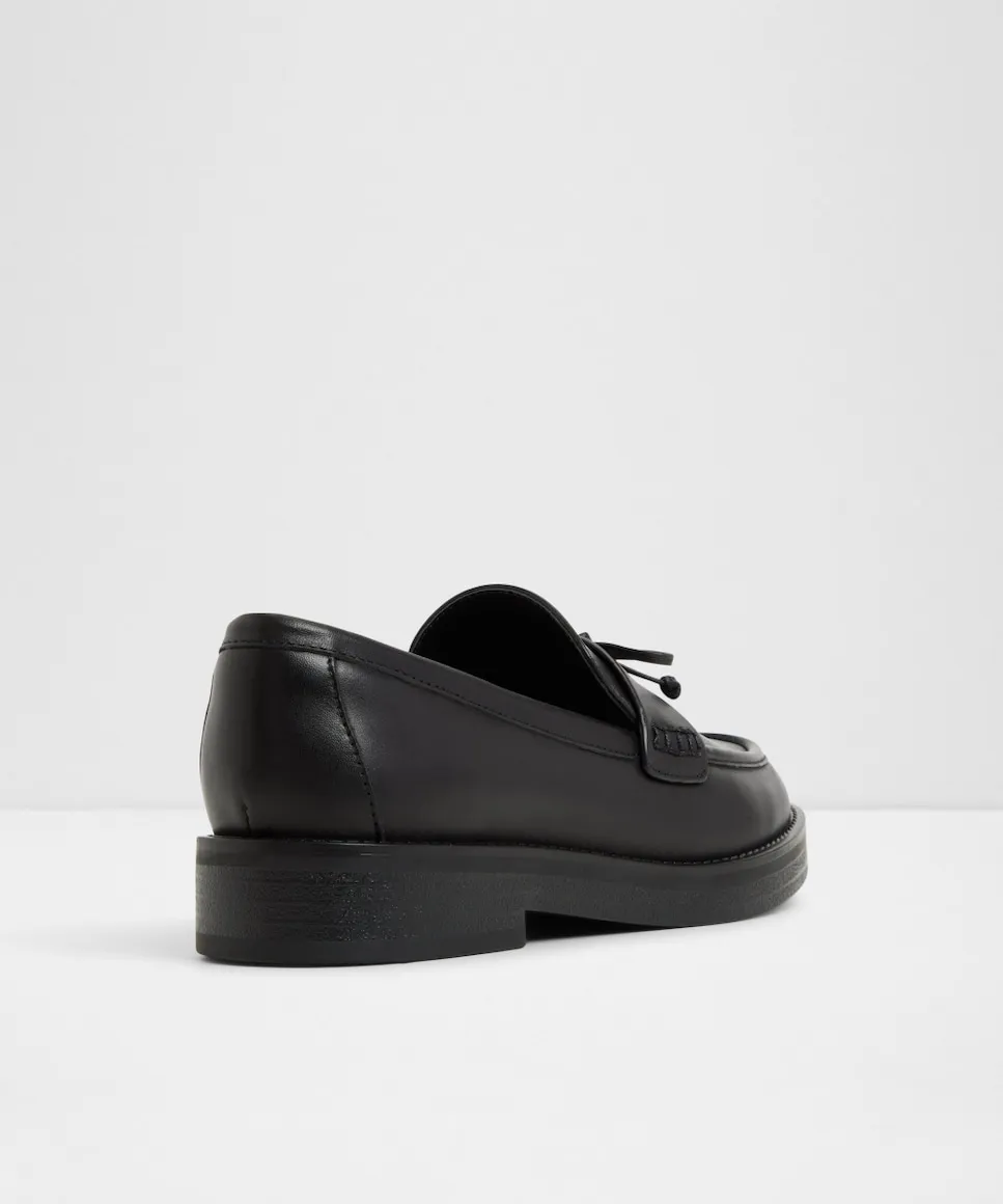 Женские мокасины с круглым носком Aldo, черный — фото 3
