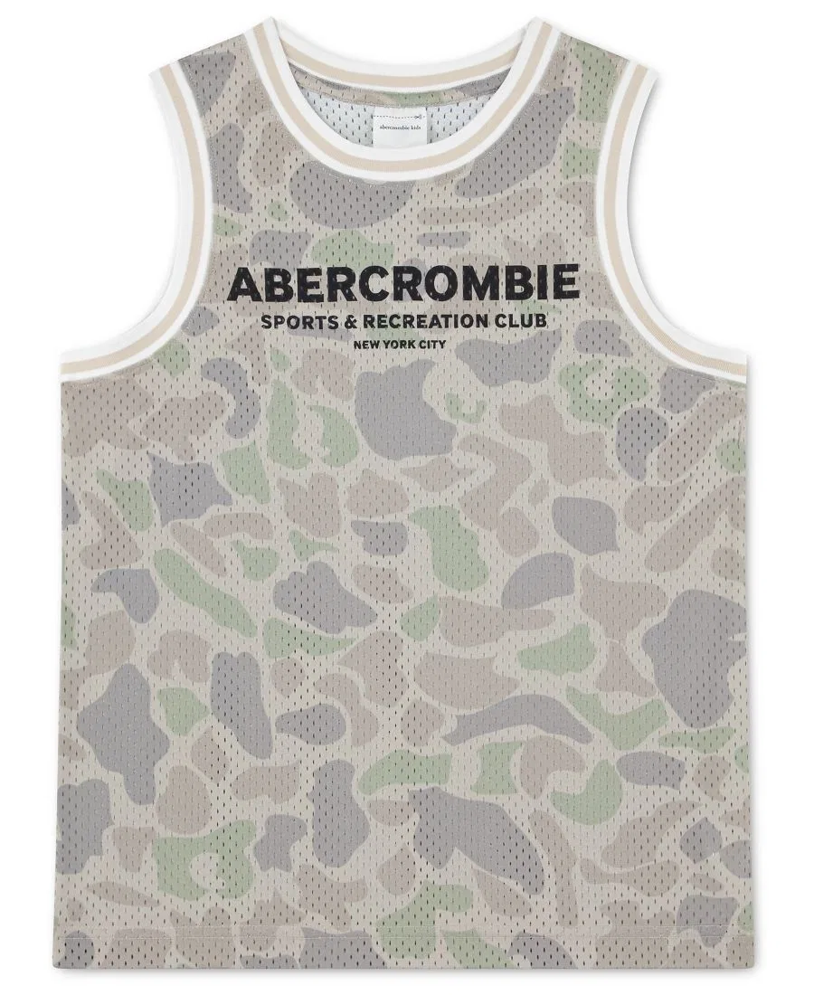 Сетчатая майка без рукавов для мальчиков 5-18 лет Abercrombie Kids — фото 4