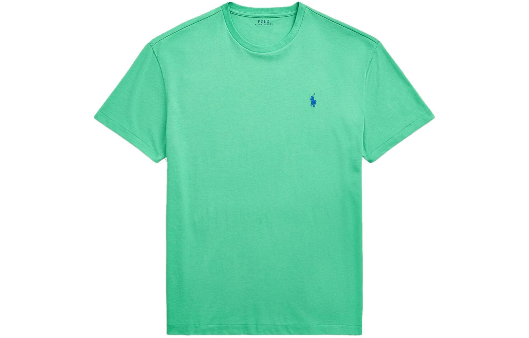 

Поло Пони вышитая футболка Polo Ralph Lauren, Зеленая
