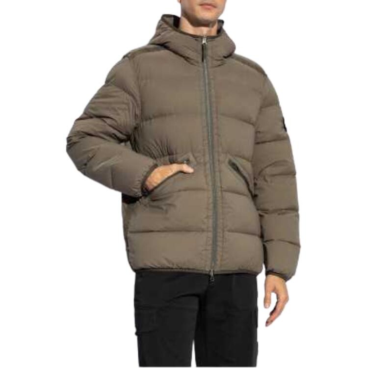 Куртка мужская ореховая Stone Island, цвет Walnut — фото 3