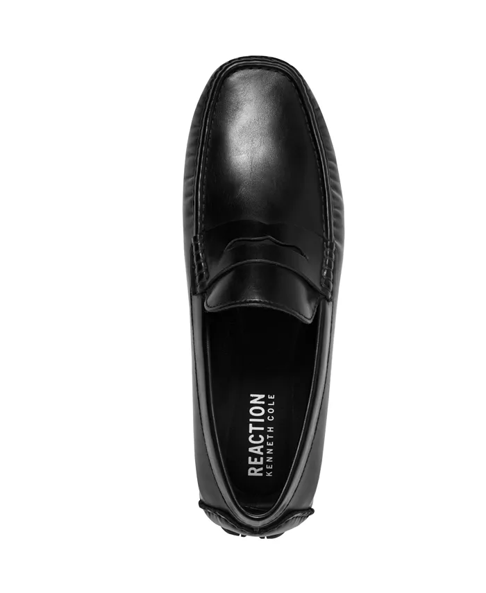 Мужские мокасины Sergio Penny Driving Loafers Kenneth Cole Reaction, черный — фото 4