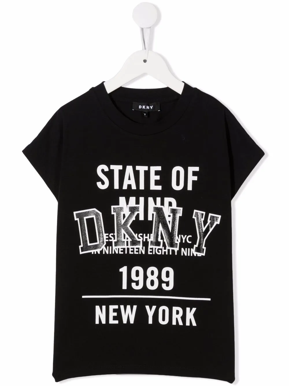 

Футболка с логотипом Dkny Kids, черный