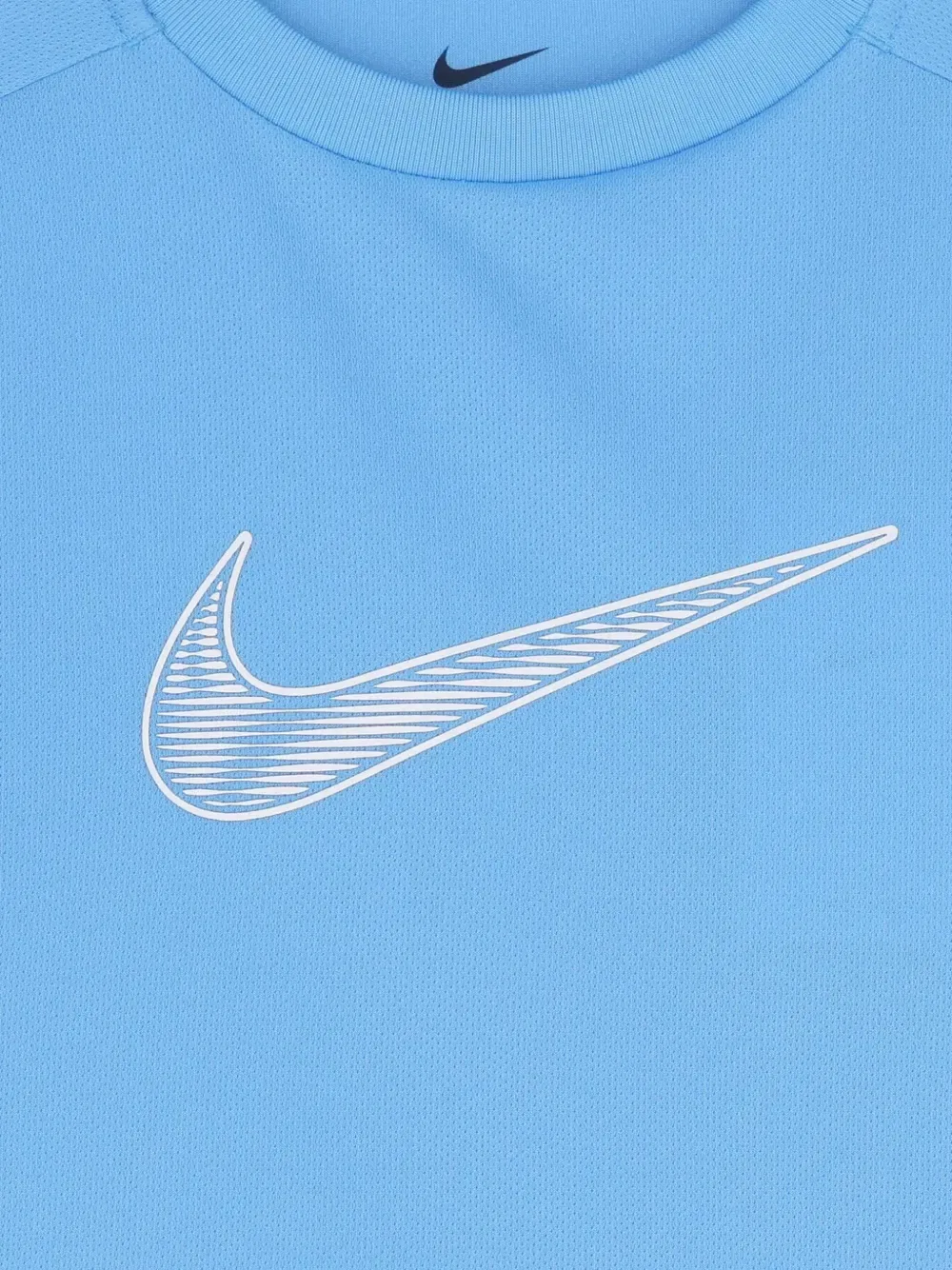 Футболка с логотипом Nike Kids, синий — фото 3