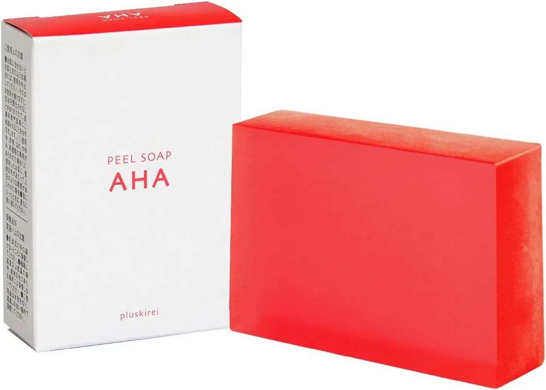 Пилинг-мыло AHA 1.5% Retinol Pluxiray, 100 г