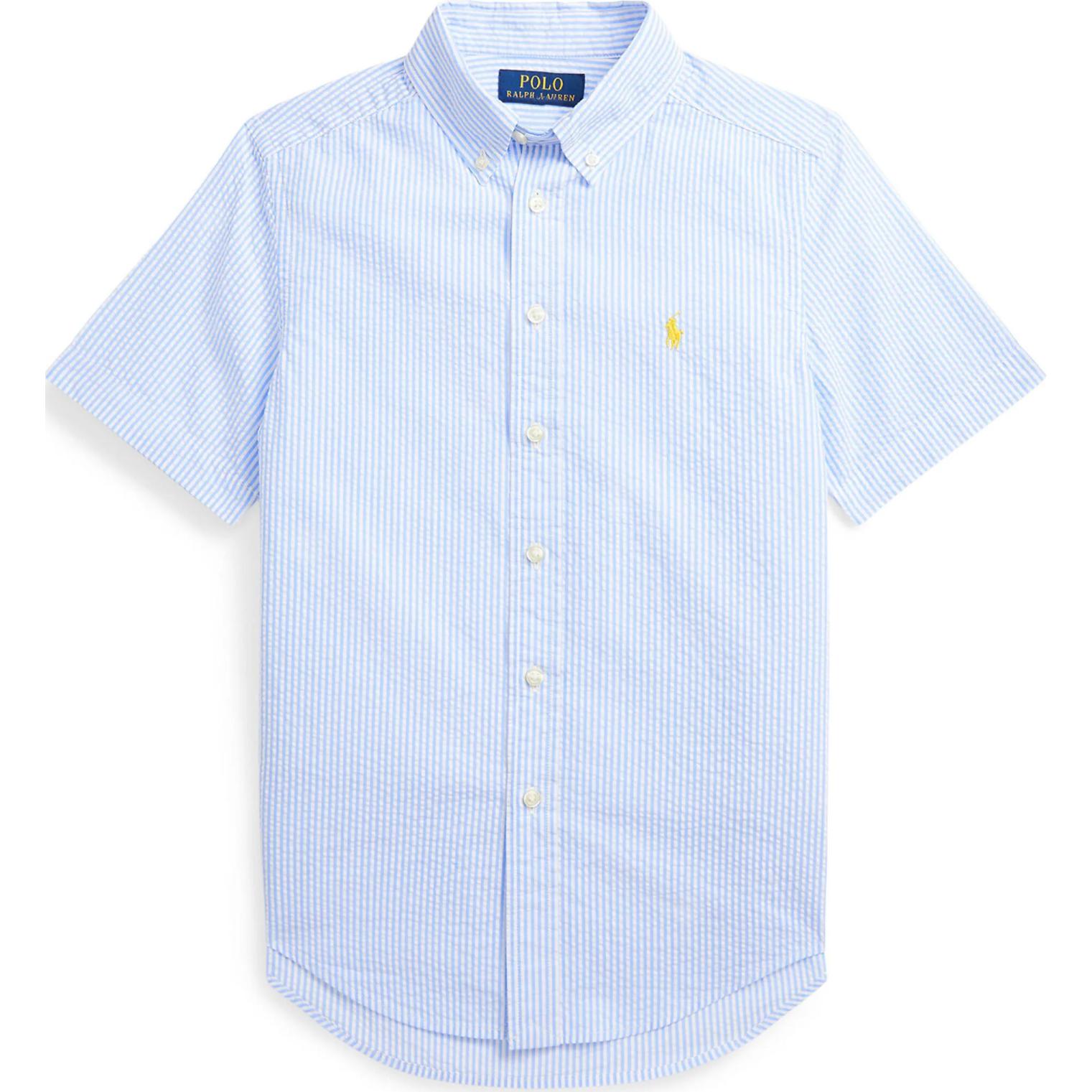 Polo Ralph Lauren Полосатая футболка Summer Kids' Blue — фото 4
