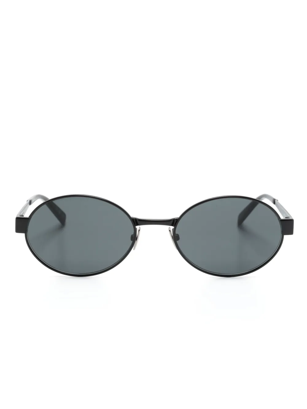 

Солнцезащитные очки SL692 в овальной оправе Saint Laurent Eyewear, черный