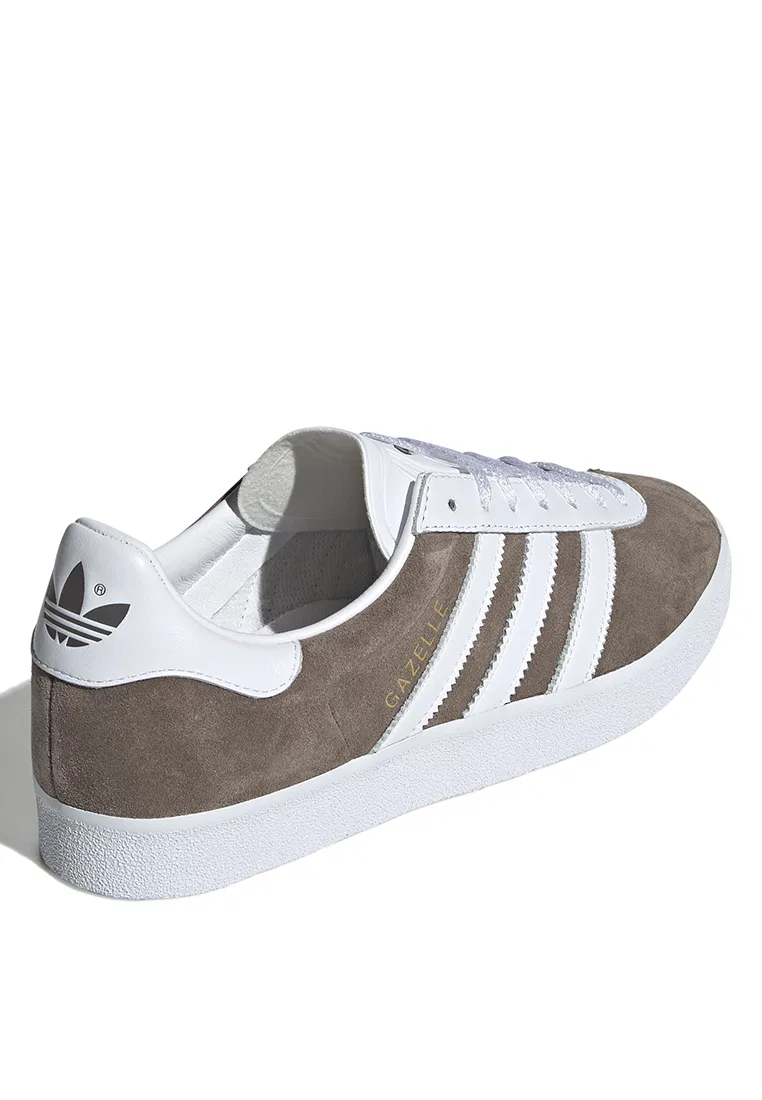 Кроссовки мужские, Gazelle 85, Adidas, белый/золотой — фото 3