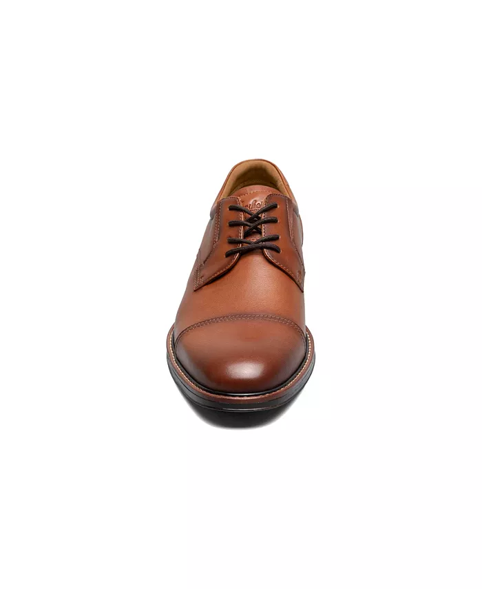 Мужские оксфорды Traveler с отделкой на мыске Florsheim, коричневый — фото 3