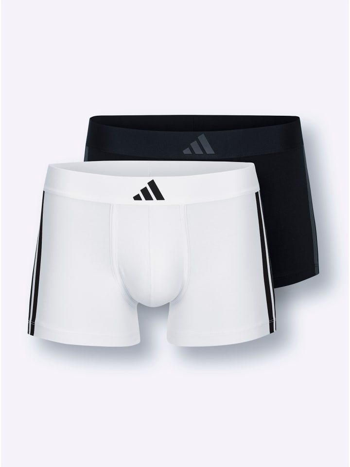 Adidas Трусы белого и черного цвета — фото 4