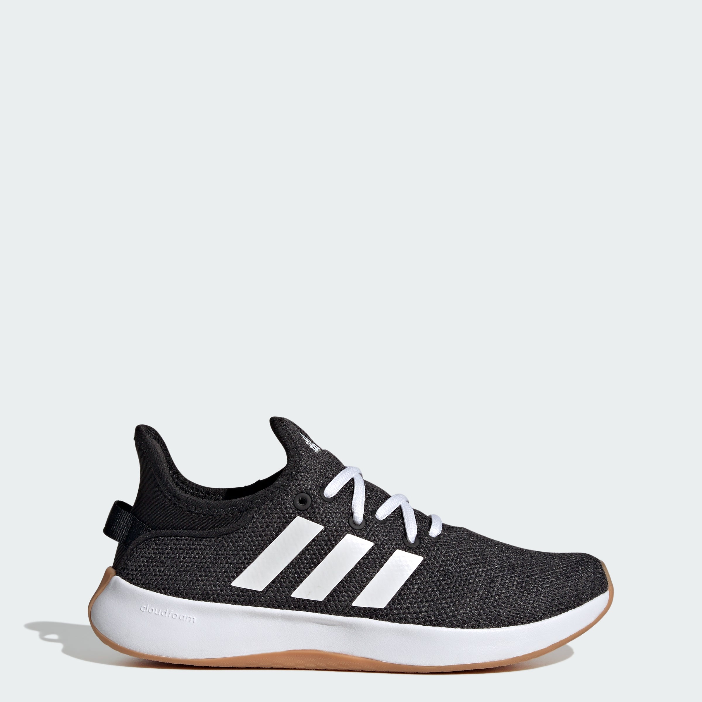 Женские кроссовки Adidas Cloudfoam Pure, черный/белый/серый