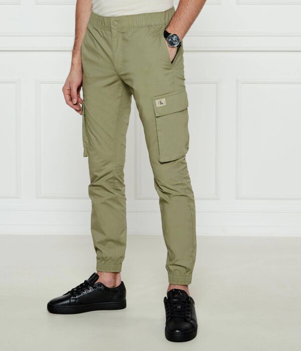 

Брюки-Карго Skinny fit Calvin Klein Jeans, зеленый
