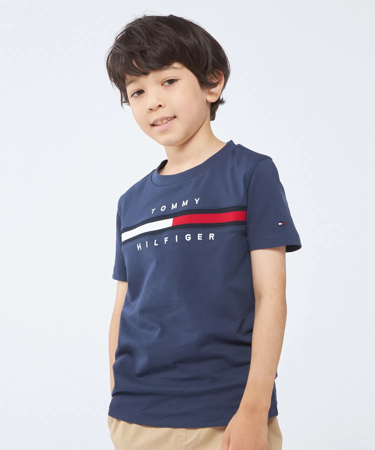 Детская футболка TOMMY HILFIGER с логотипом