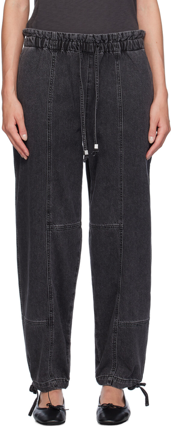 

Черные облегченные джинсы Jordan rag & bone