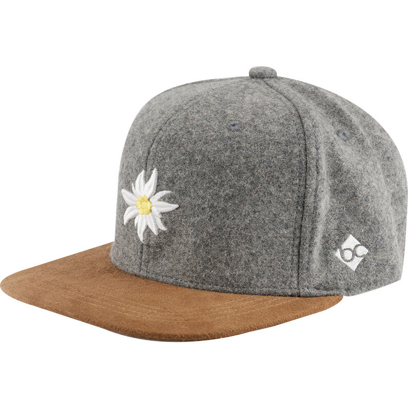 

Замшевая кепка Edelweiss Bavarian Caps, серый