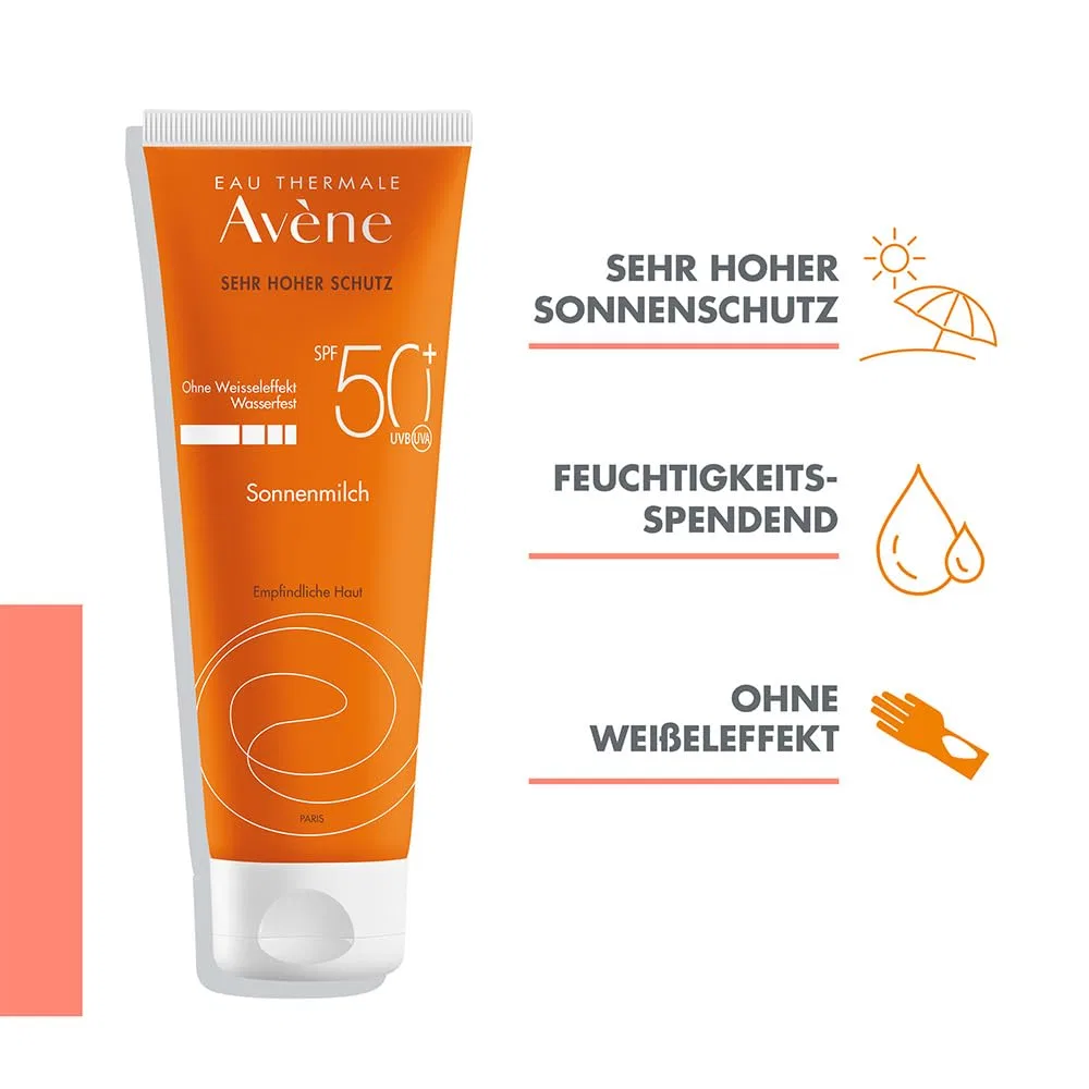 Солнцезащитный лосьон SPF50+ от Avène Avene — фото 2