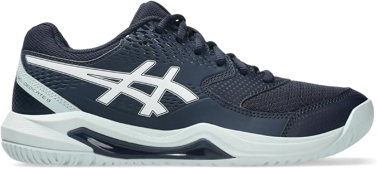 Кроссовки теннисные ASICS Gel-Resolution 9, Midnight White — фото 3
