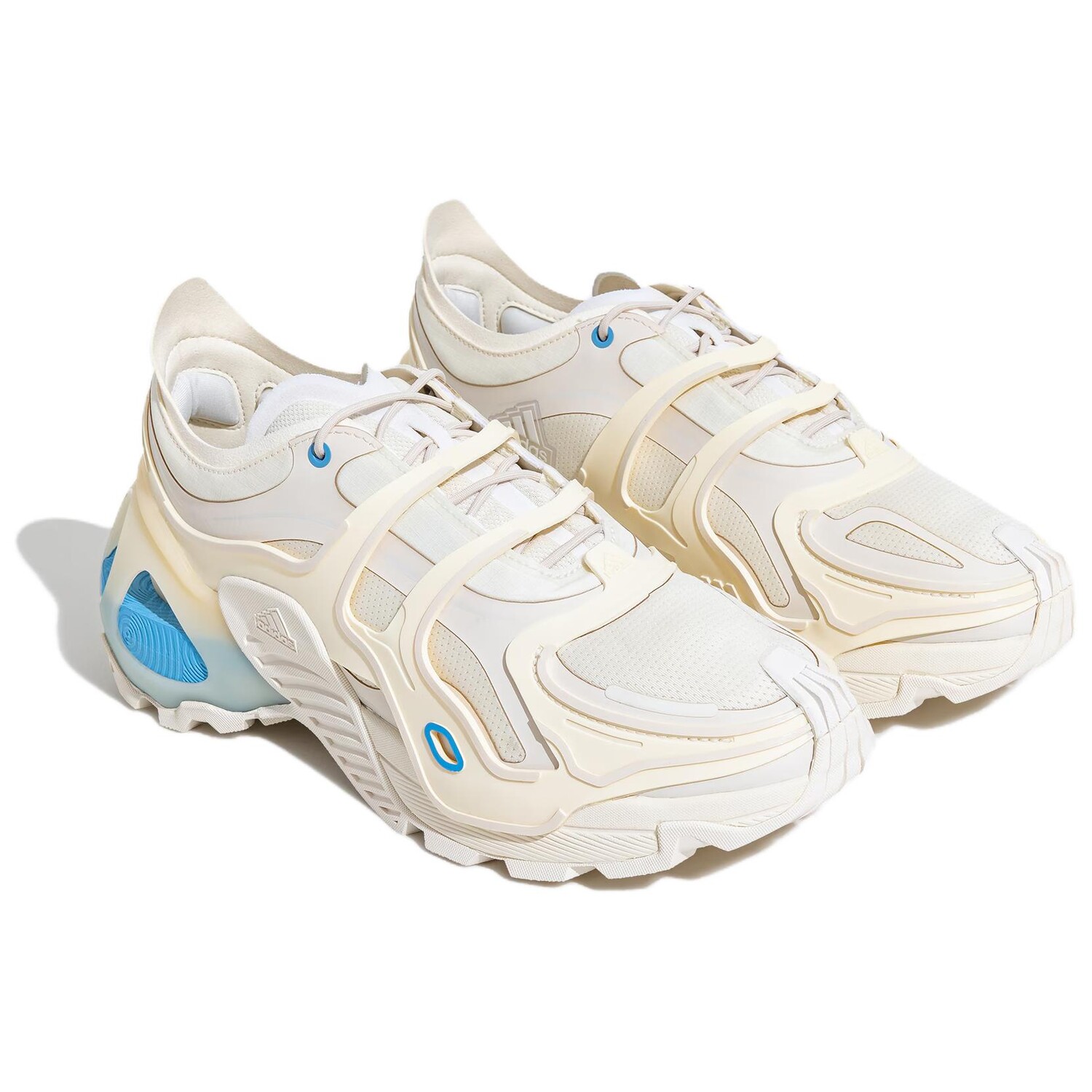 Кроссовки Wonder Runner Pro унисекс с низким верхом молочно-синего цвета Adidas — фото 3
