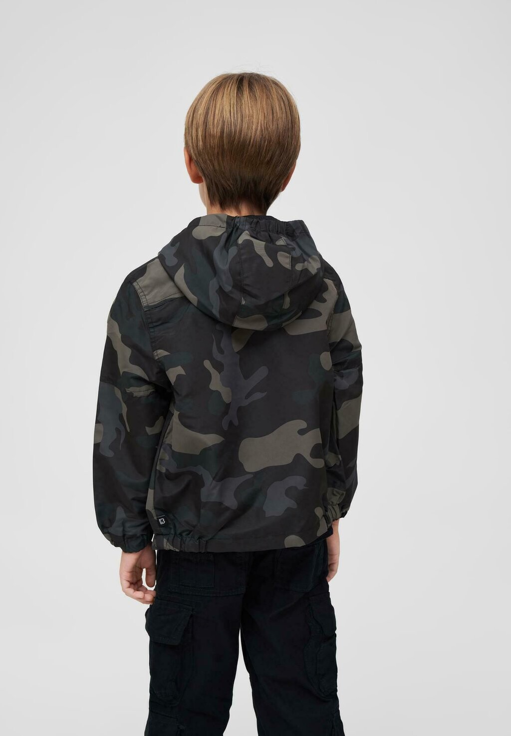 Куртка межсезонная Summer Frontzip Brandit, цвет dark camouflage — фото 3