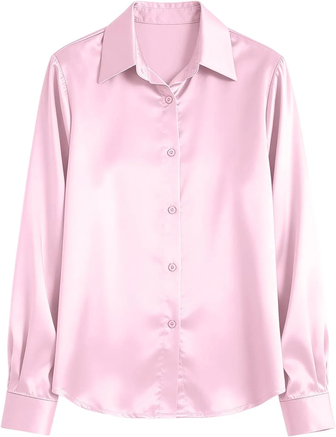 Блуза женская с длинным рукавом Check Shirt, розовая