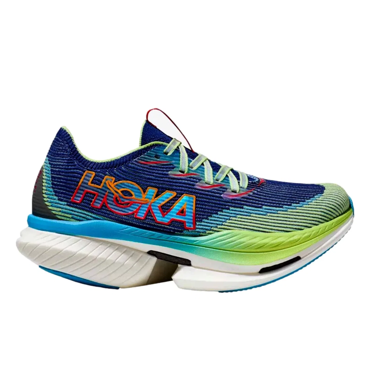 Hoka One Cielo X1 Evening Sky / Lettuce 1147910-ENN Men's, синий