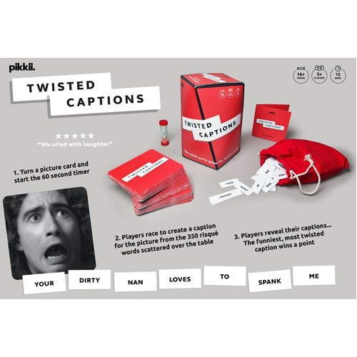 

Настольная игра Twisted Captions Game