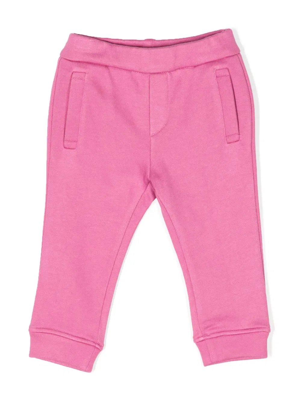 Спортивные брюки зауженного кроя с логотипом Emporio Armani Kids, фиолетовый