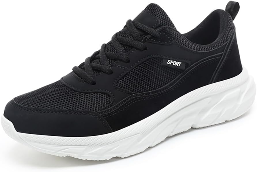 

Мужские спортивные кроссовки Leader Show с дышащей тканью, шнуровкой и модным дизайном, белый