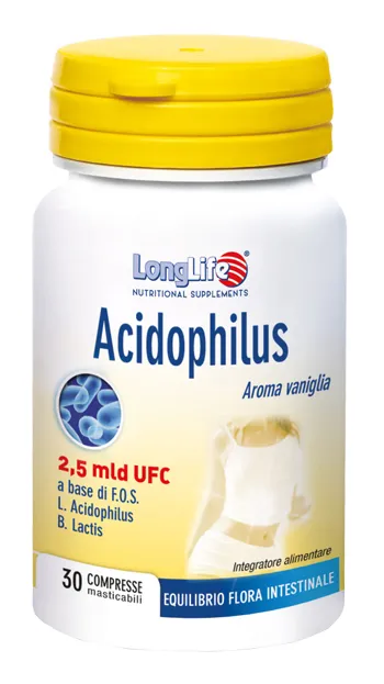 

Longlife Acidophilus 30 таблеток макс. Long Life