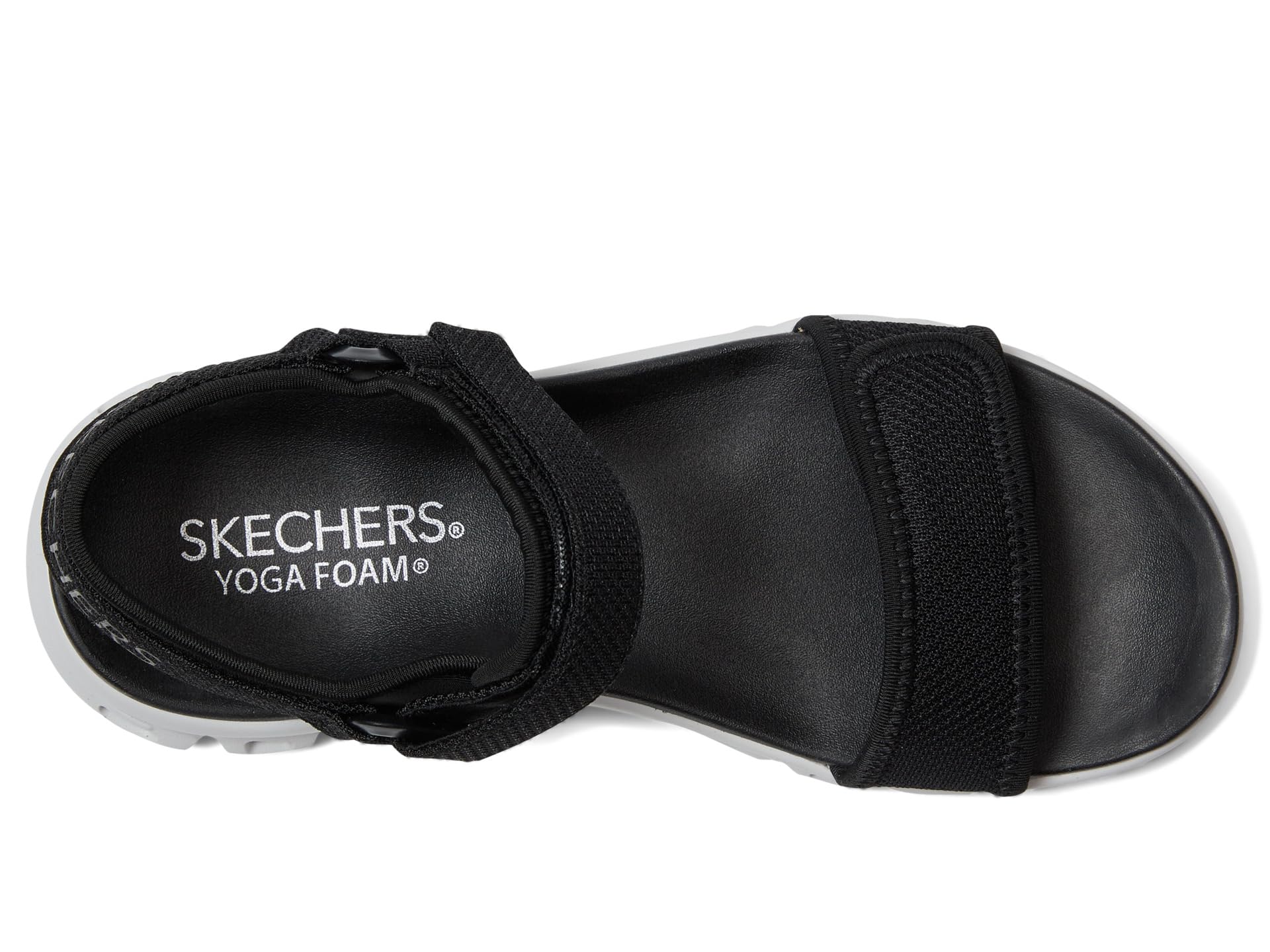 Сандалии SKECHERS Glide-Step - New Flow, черный — фото 2