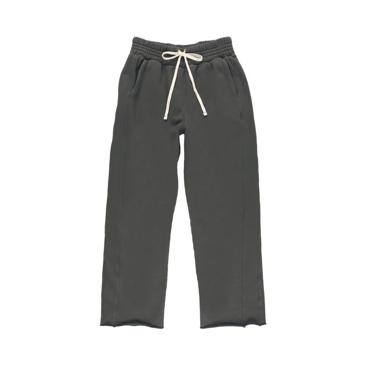 

Брюки Les Tien Heavyweight Yacht Pant 'Washed Forest', зеленый