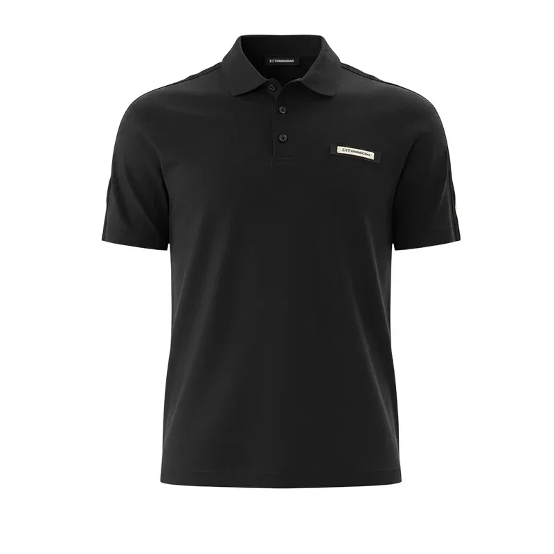 Поло EA7 SS26 мужское EMPORIO ARMANI, Black