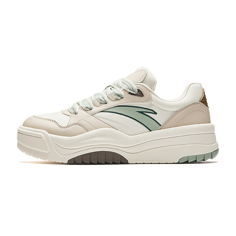 

Anta Wave Shoes 2 Износостойкие Высотные Низкие Кроссовки для Скейтбординга Мужские Бело-Зеленые, Цвет: Белый Мел/Водородно-Кислородный Зеленый-7