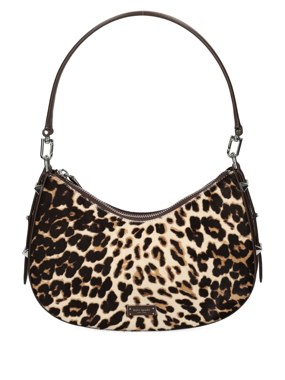 

Сумка-сэтчел Liv с леопардовым принтом Kate Spade, коричневый