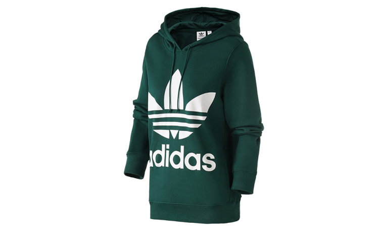 

Свитшот женский лесной зеленый Adidas Originals, зеленый