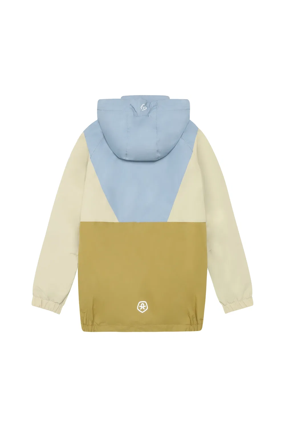 Ветровка Colorblock, Color Kids, коричневый — фото 2