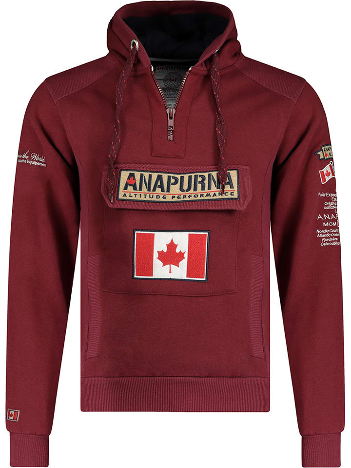 

Толстовка ANAPURNA, бордовый