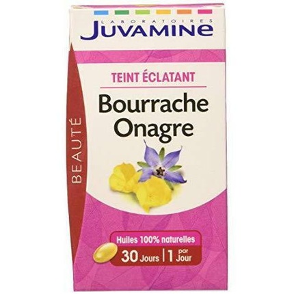 

Сияющий цвет лица, огуречника и примулы вечерней, 30 капсул Juvamine