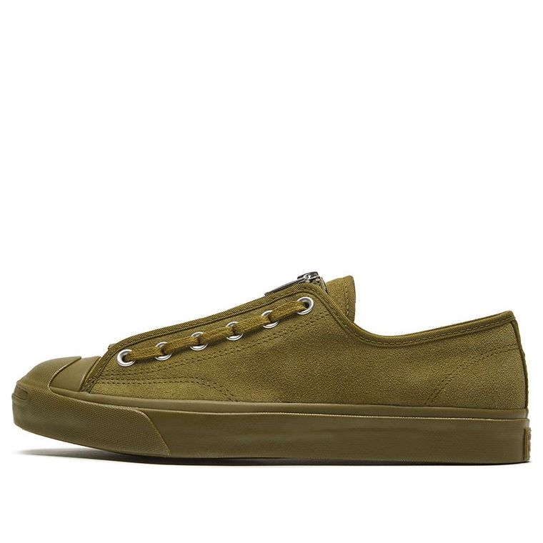 

Кеды Converse Jack Purcell Zip 'Olive', зеленый