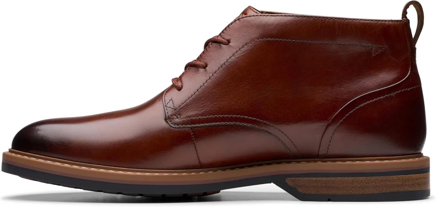 Ботинки Clarks Herren Aldwin Chukka-Stiefel, Cola Suede