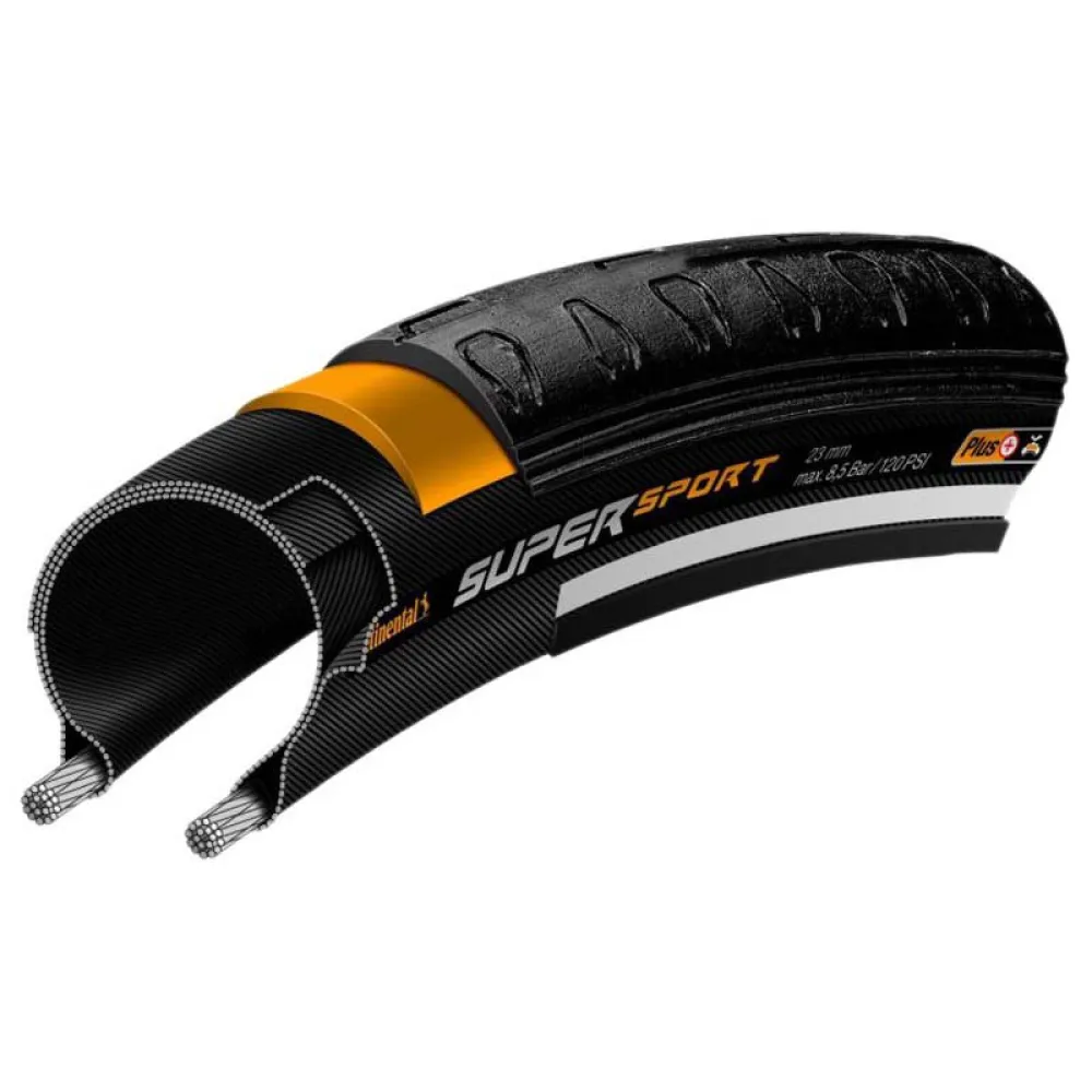 

Дорожная шина Continental Supersport Plus 700C x 25, черный