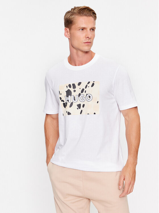 

Футболка стандартного кроя Hugo, белый