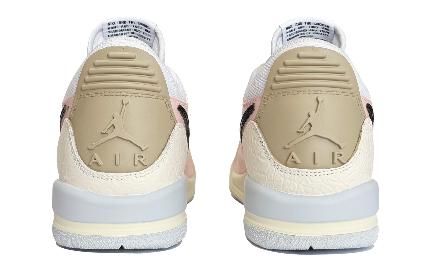 Кроссовки Jordan Legacy 312 Vintage Basketball Shoes Women's Low-top Pink/white, розовый — фото 2