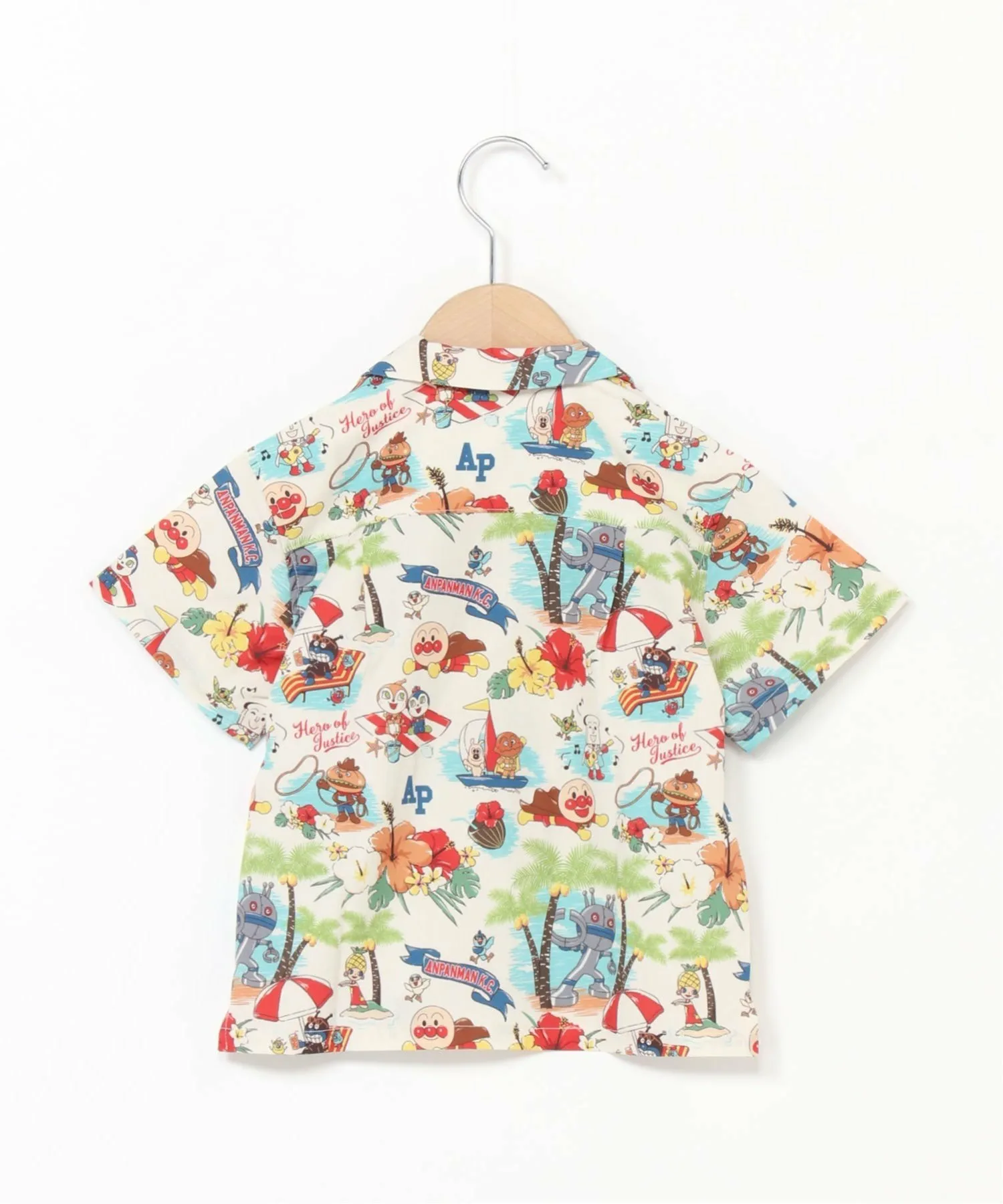 APKC/(K) Алоха-рубашка Anpanman Kids Collection, ivory — фото 4