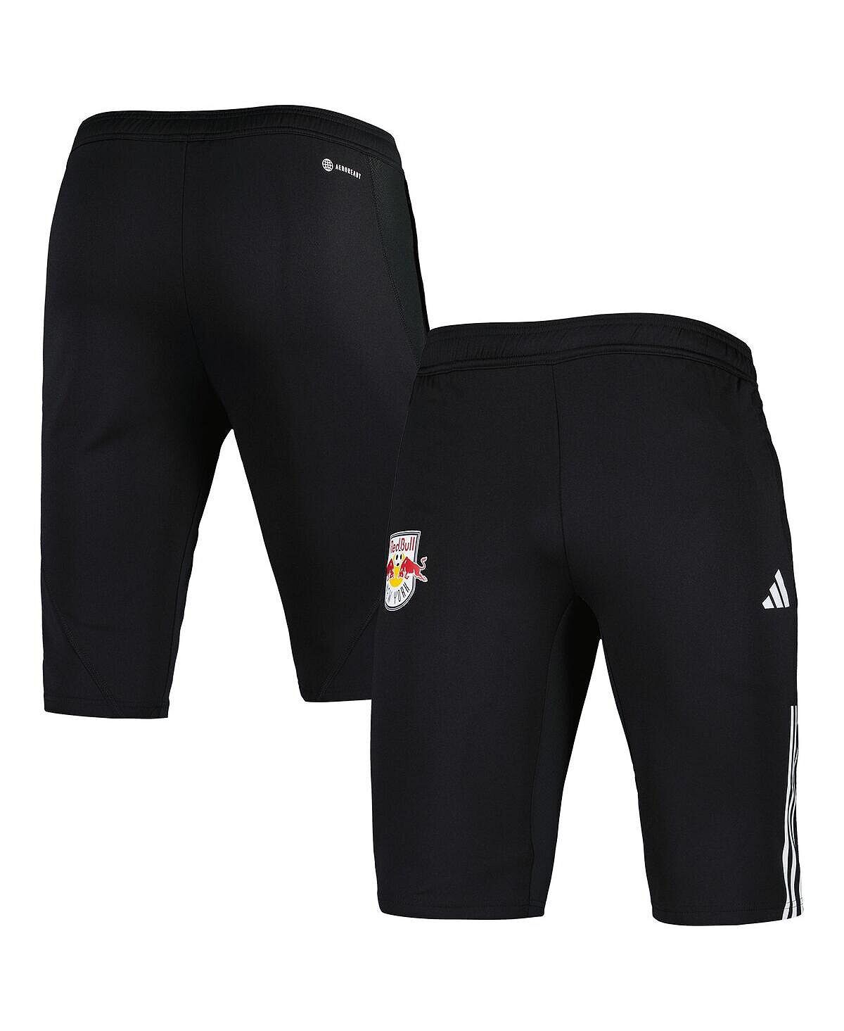 

Мужские черные полубрюки AEROREADY для тренировок на поле New York Red Bulls 2023 adidas, Черный, Мужские черные полубрюки AEROREADY для тренировок на поле New York Red Bulls 2023 adidas