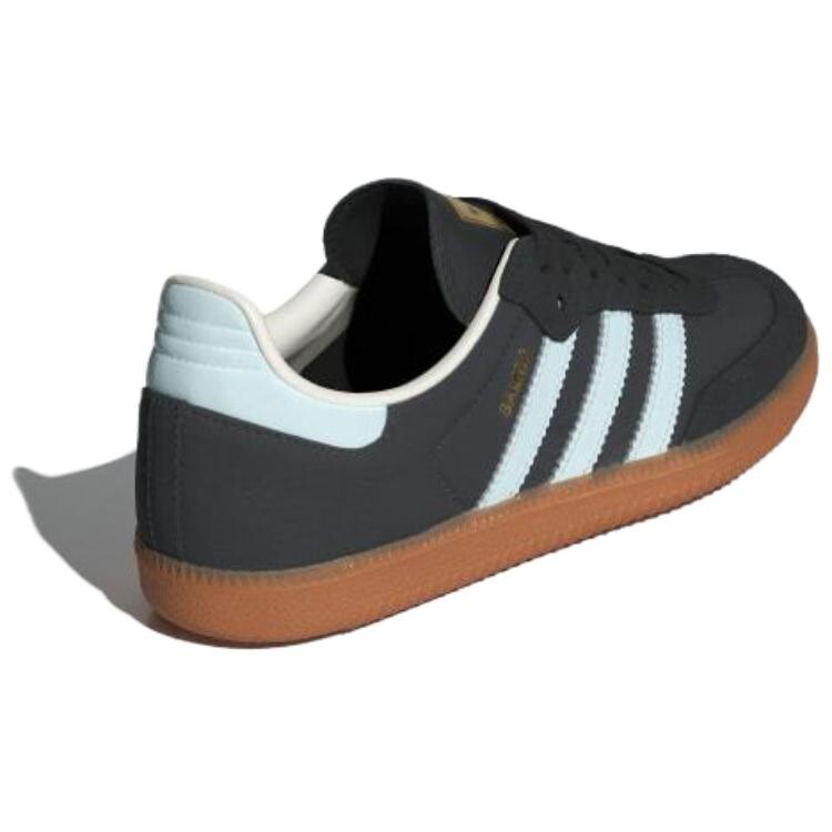 Adidas originals Samba Обувь для скейтбординга унисекс, Black/White/Brown — фото 3