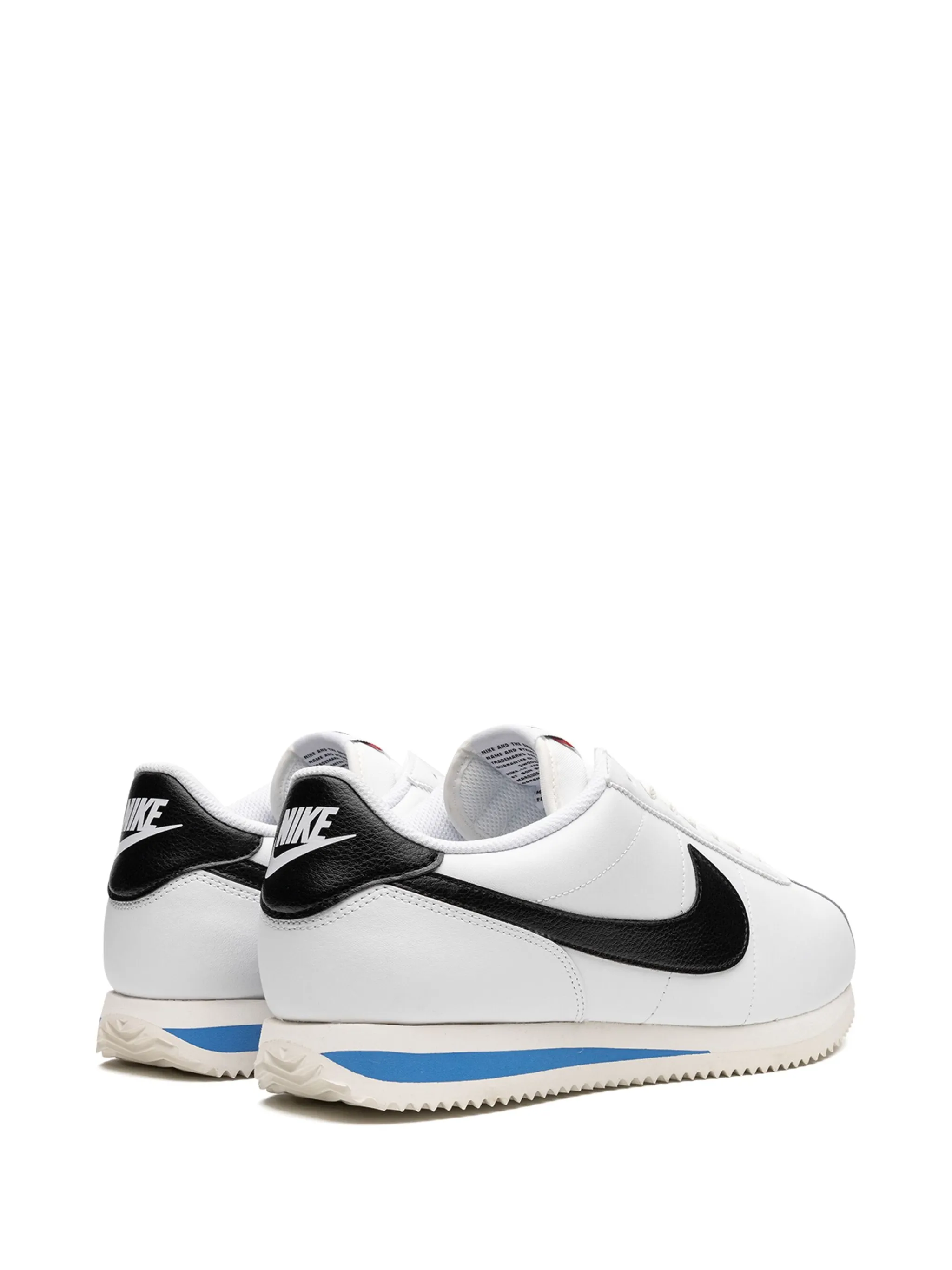 Кроссовки Cortez White/Black LT Photo Sail Nike, белый — фото 3