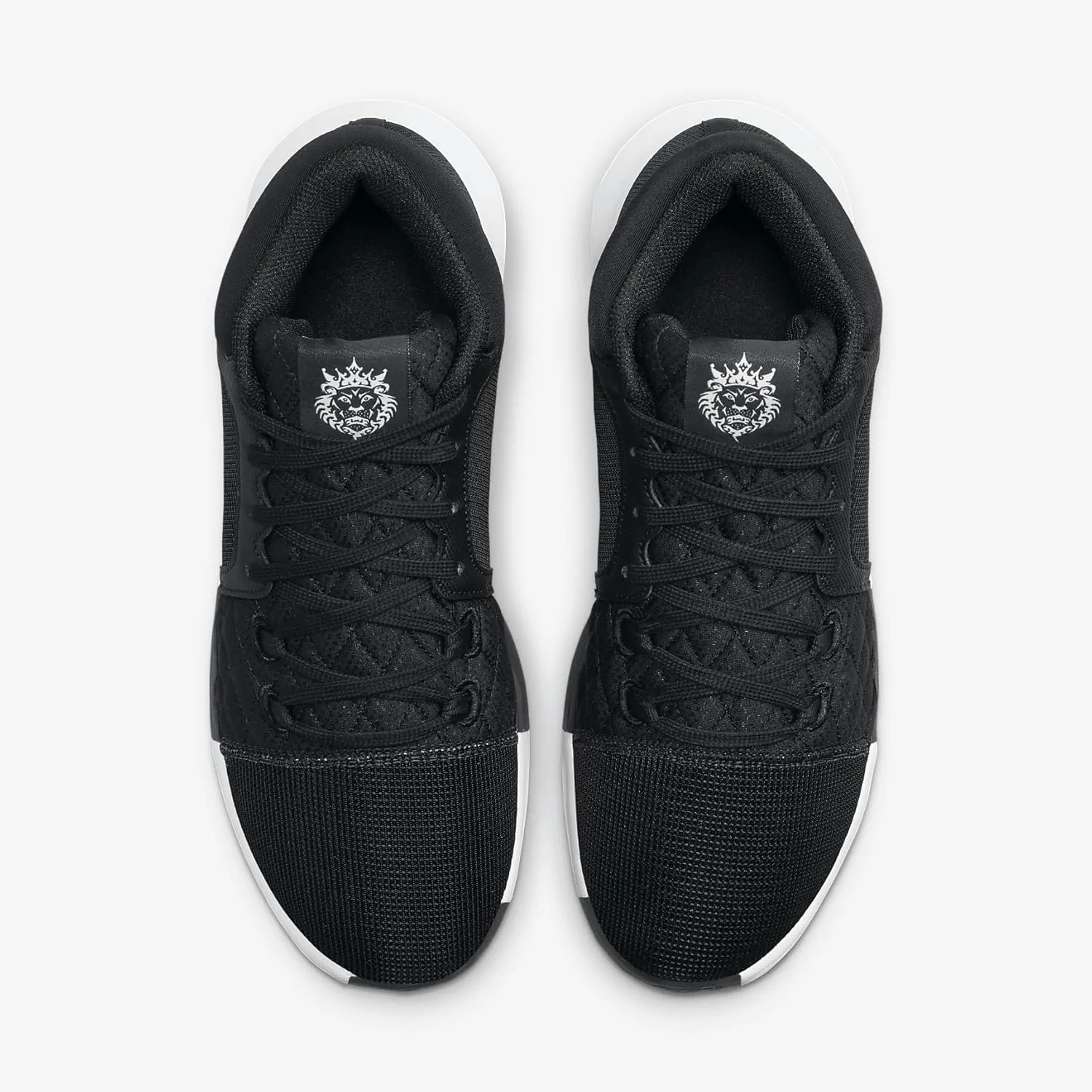 Мужские баскетбольные кроссовки Nike Lebron Witness VIII, черно-белый — фото 4