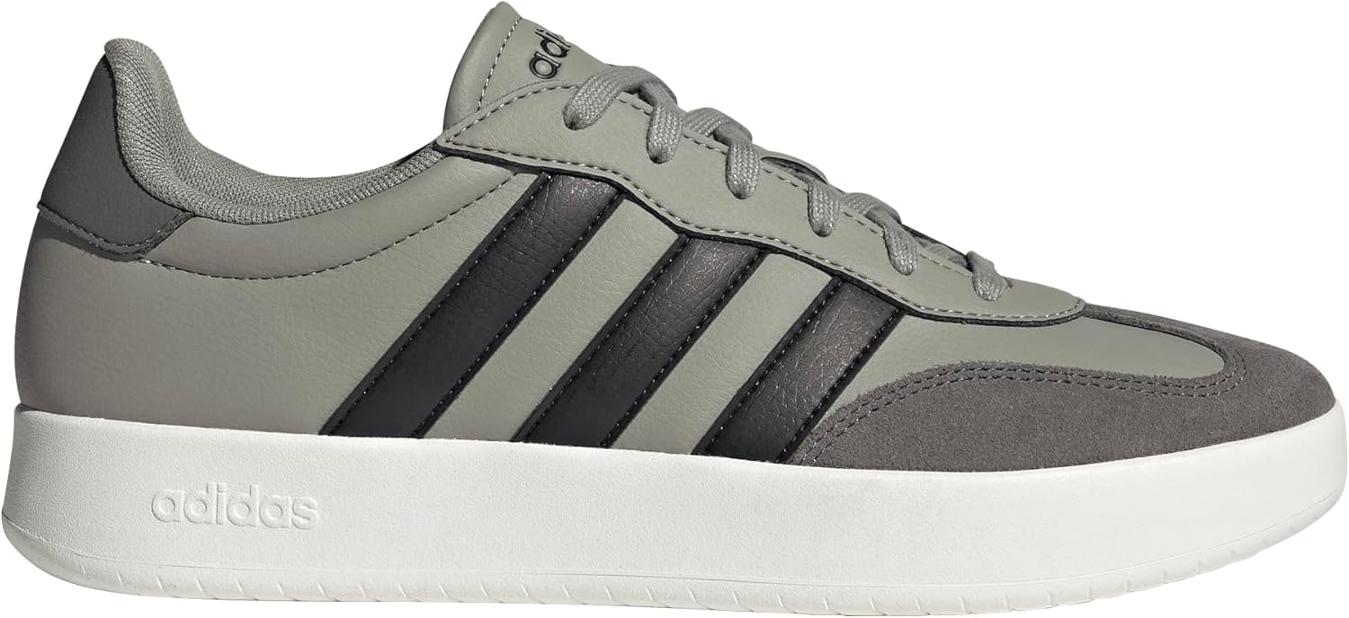 Мужские модные кроссовки Adidas Barreda, черный/бежевый/угольный — фото 4