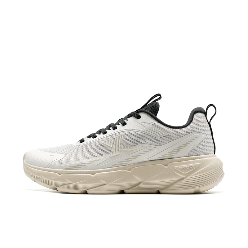 

XTEP Кроссовки Light Delight 2 с антискользящим покрытием, износостойкие, повседневные, низкие, мужские, белые, песочно-серые, черные